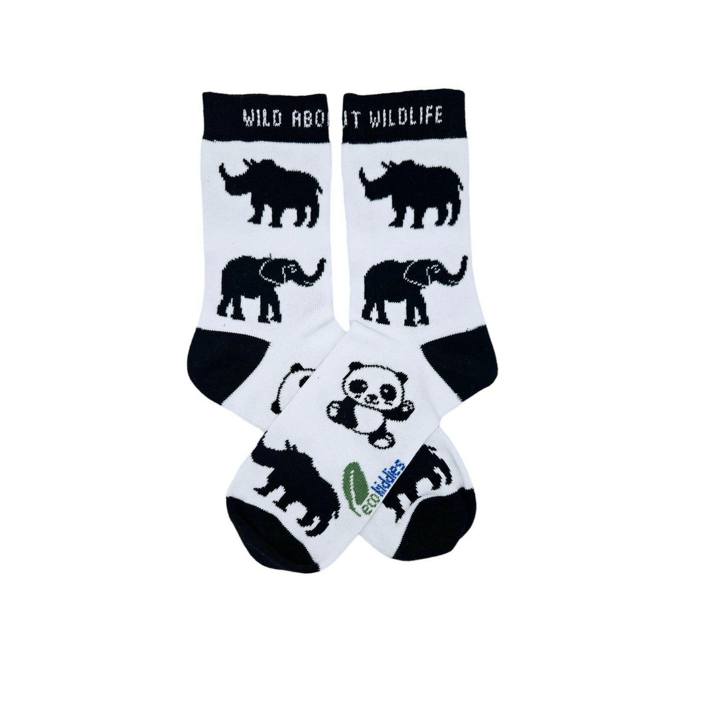 Wild About Wildlife Organic Cotton Socks | Eco Kiddies Collection