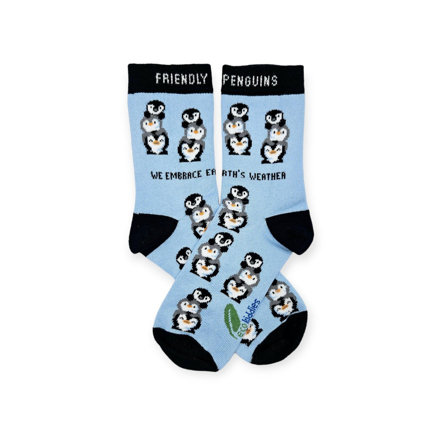 Friendly Penguins Organic Cotton Socks | Eco Kiddies Collection
