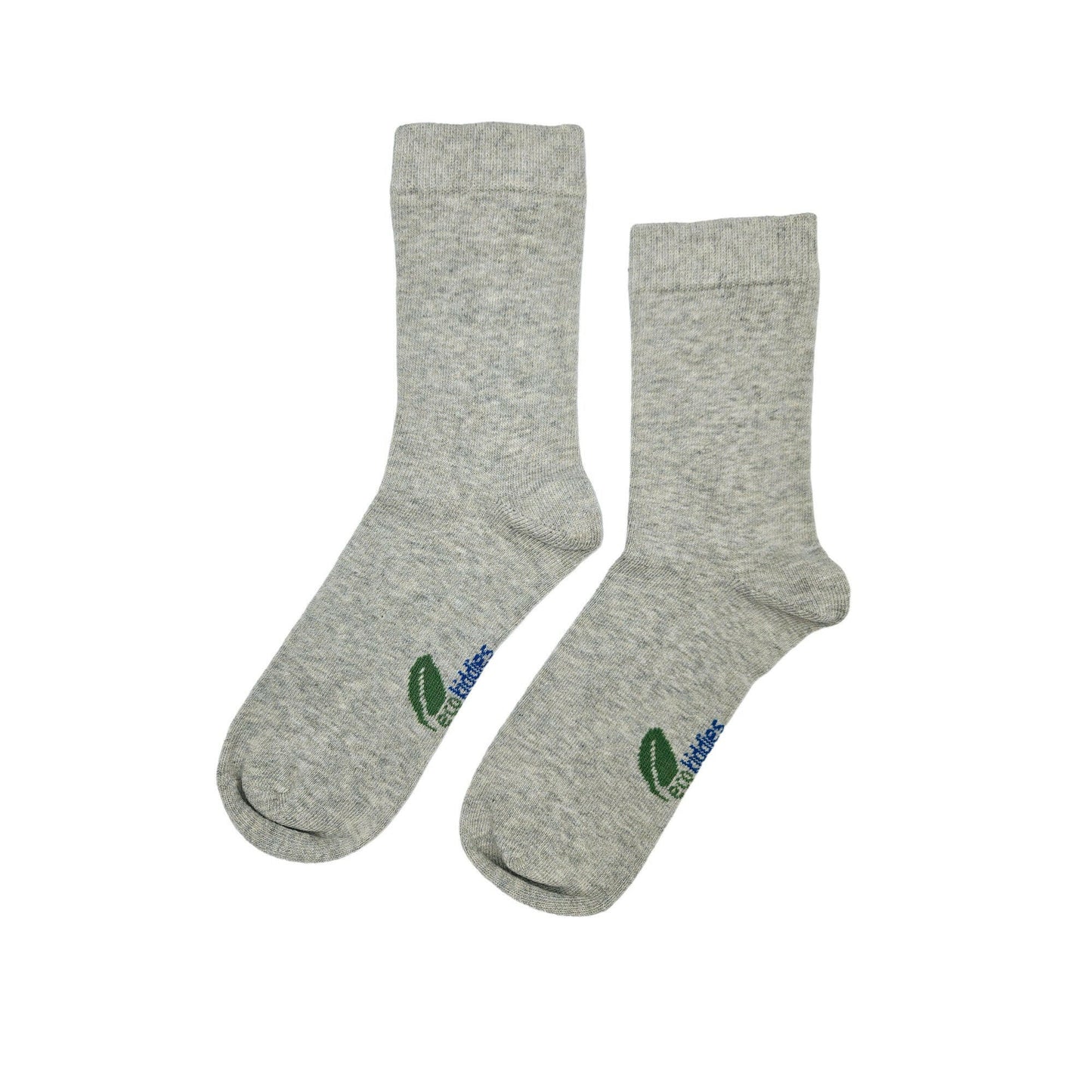 Grey Organic Cotton Kids Socks | Eco Kiddies Collection