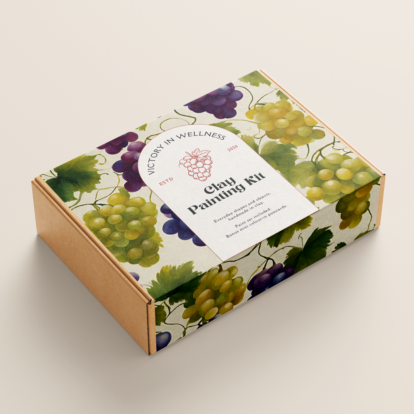 Fruit Craft Kit Box β Grapes Edition | Victory in Wellness