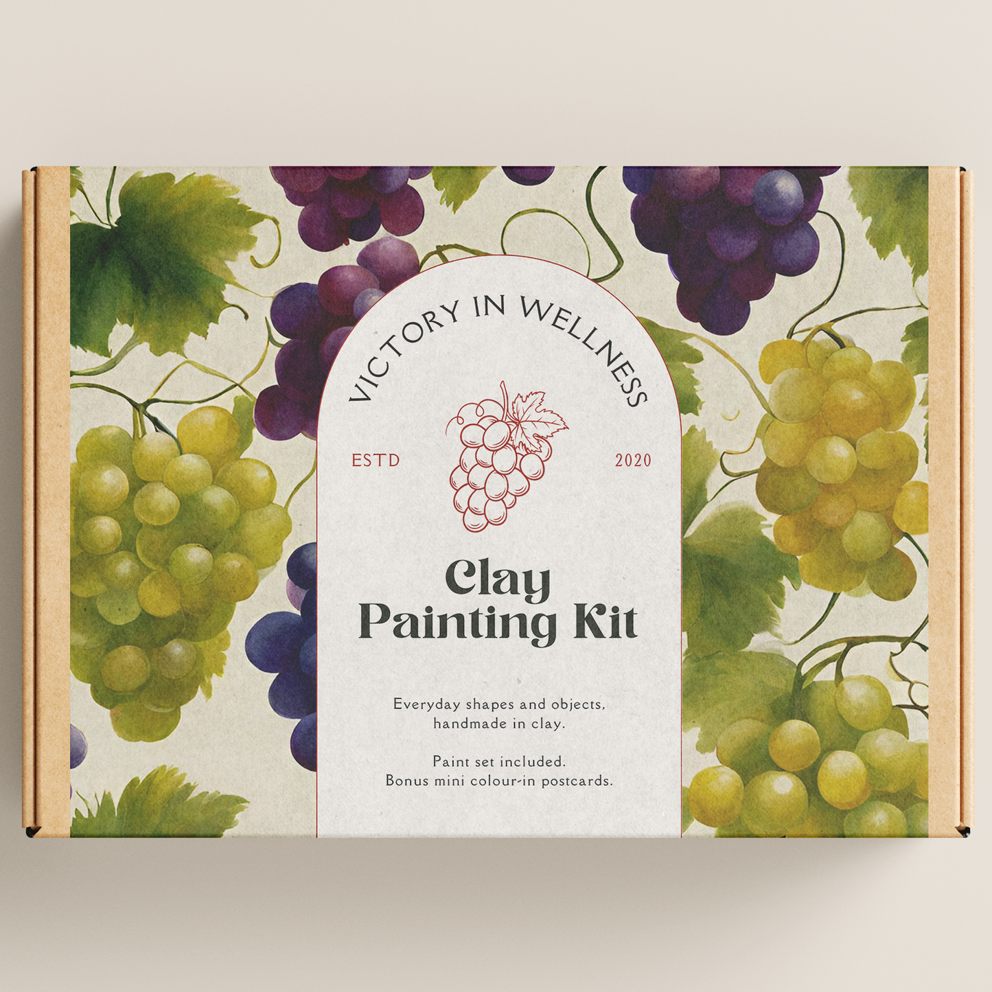 Fruit Craft Kit Box – Grapes Edition | Victory in Wellness