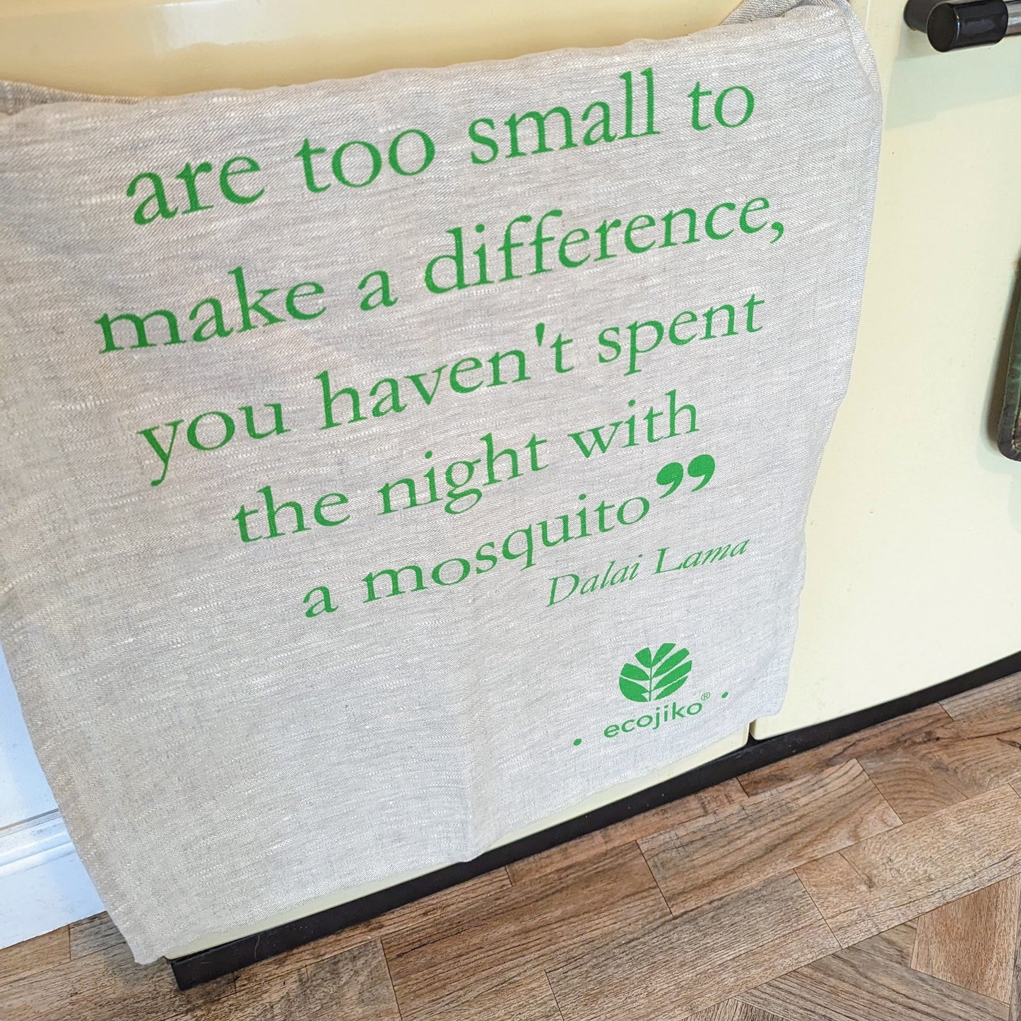 100% Linen Tea Towel | Unbleached Natural Cloth-2
