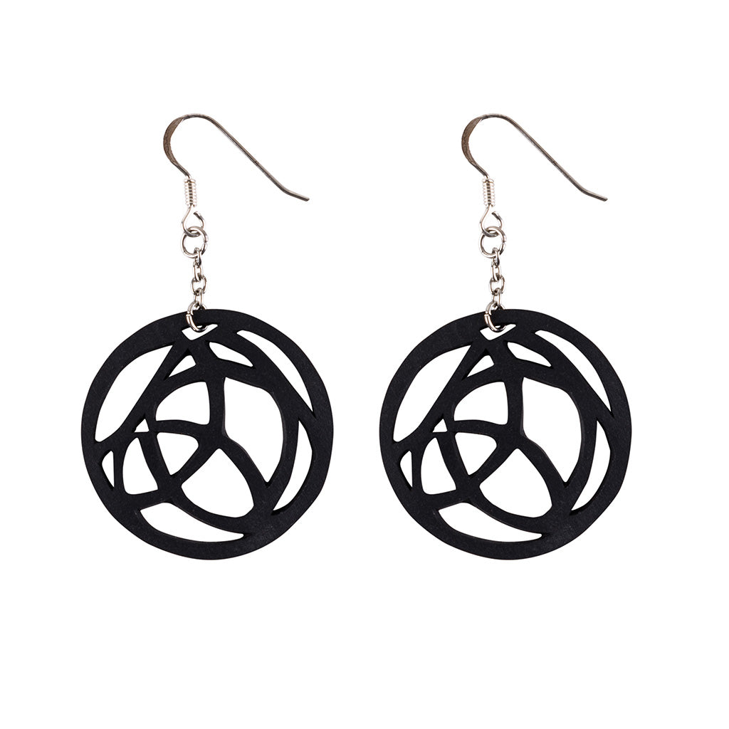 Neptune Eco Friendly Rubber Earrings-1