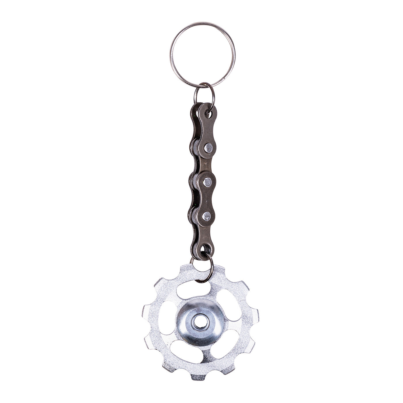 Eco-Friendly & Vegan Bike Cog Keyring | Upcycled Bicycle Chain Gift