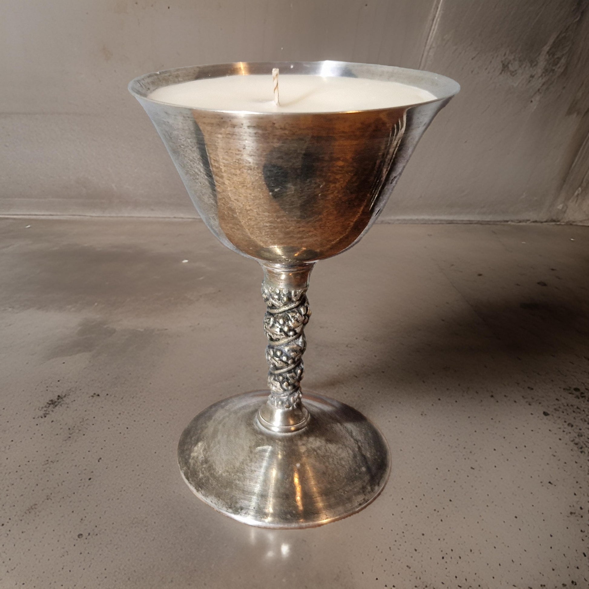 Silver Goblet Scented Candles-4