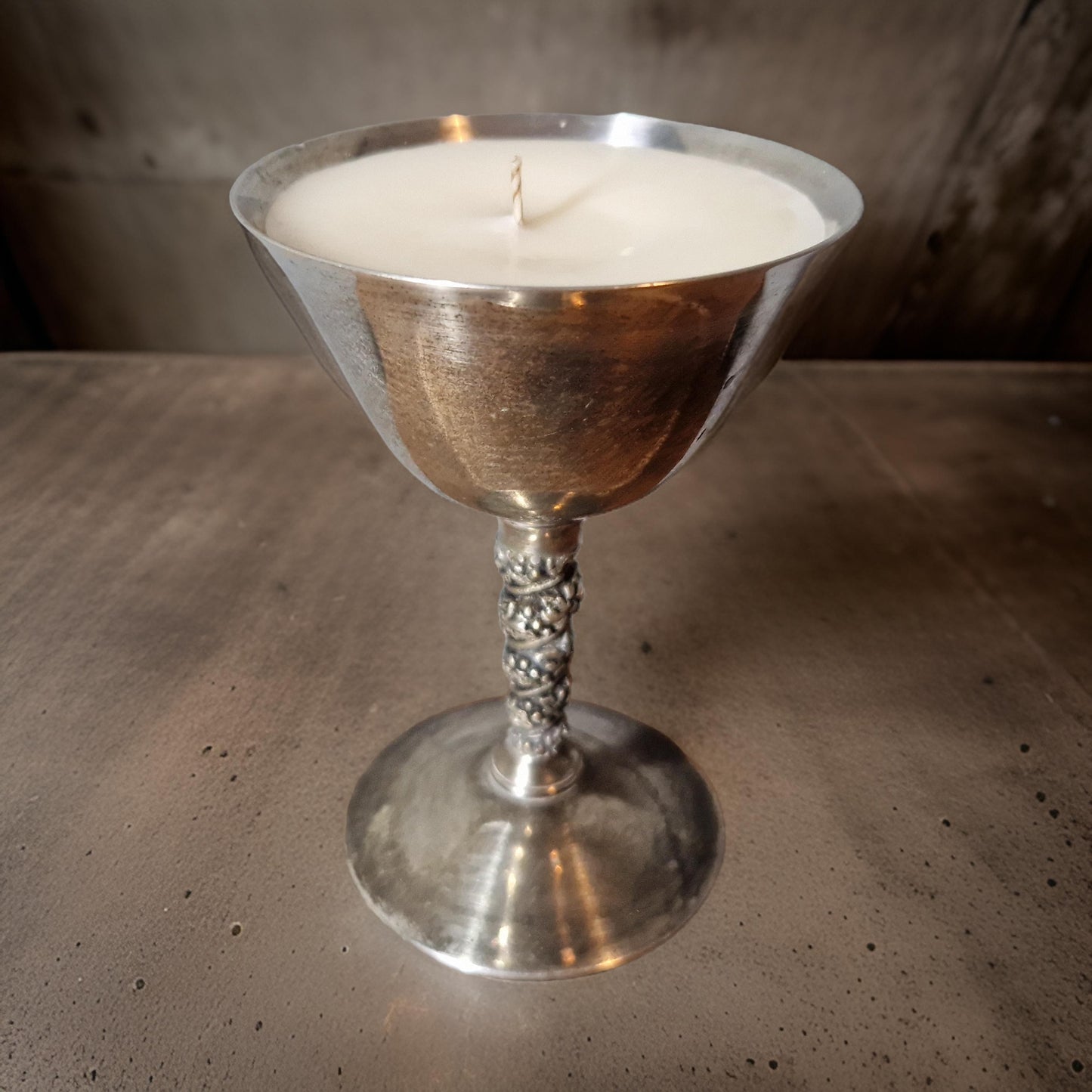 Silver Goblet Scented Candles-3