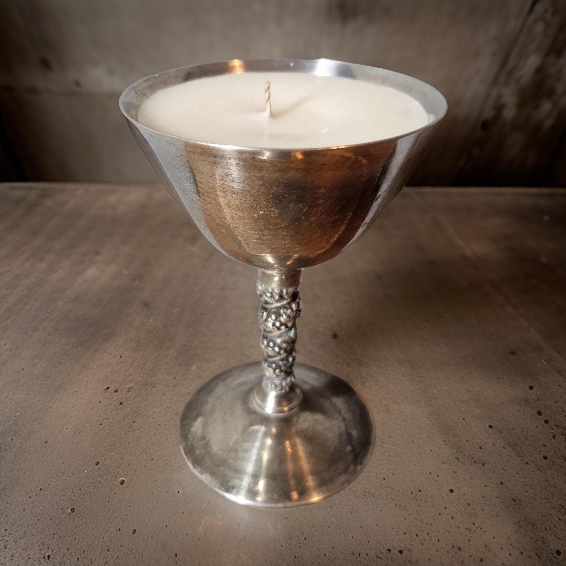 Silver Goblet Scented Candles-3