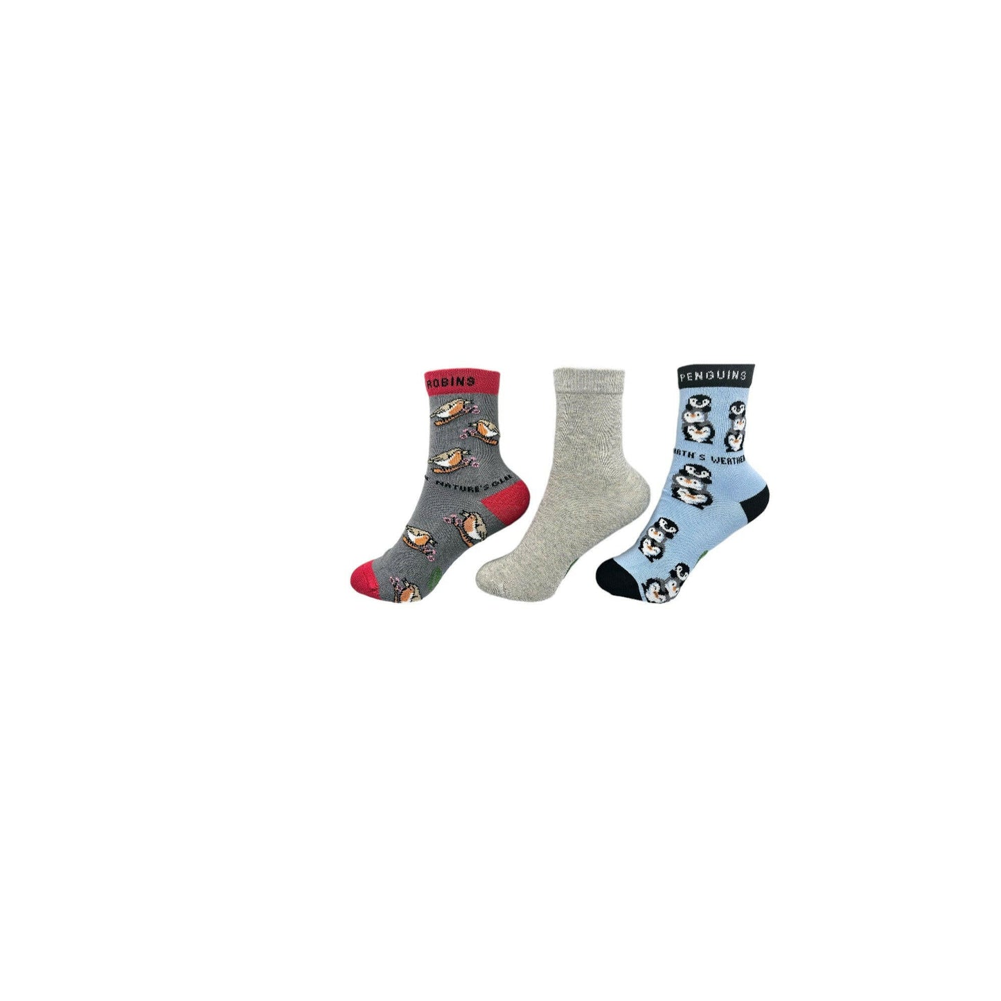 Nature’s Friends Organic Cotton Kids Socks Bundle | Eco Kiddies Collection