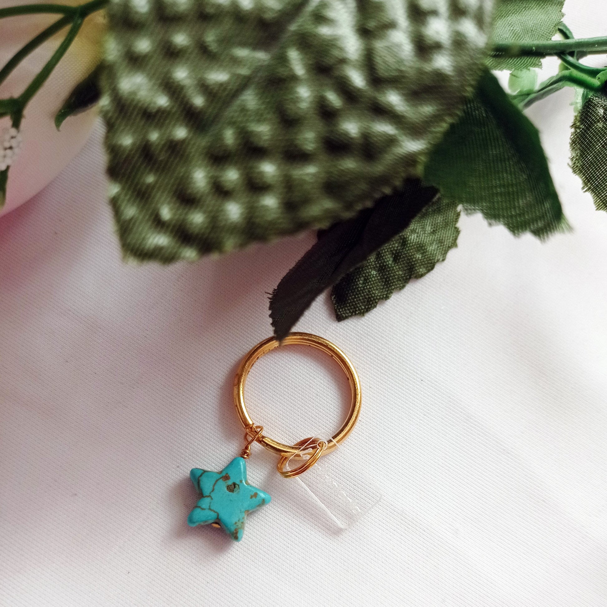 Blue star keychain, keychain accessory, star-shaped keychain, trendy keychain | by lovedbynlanla-0