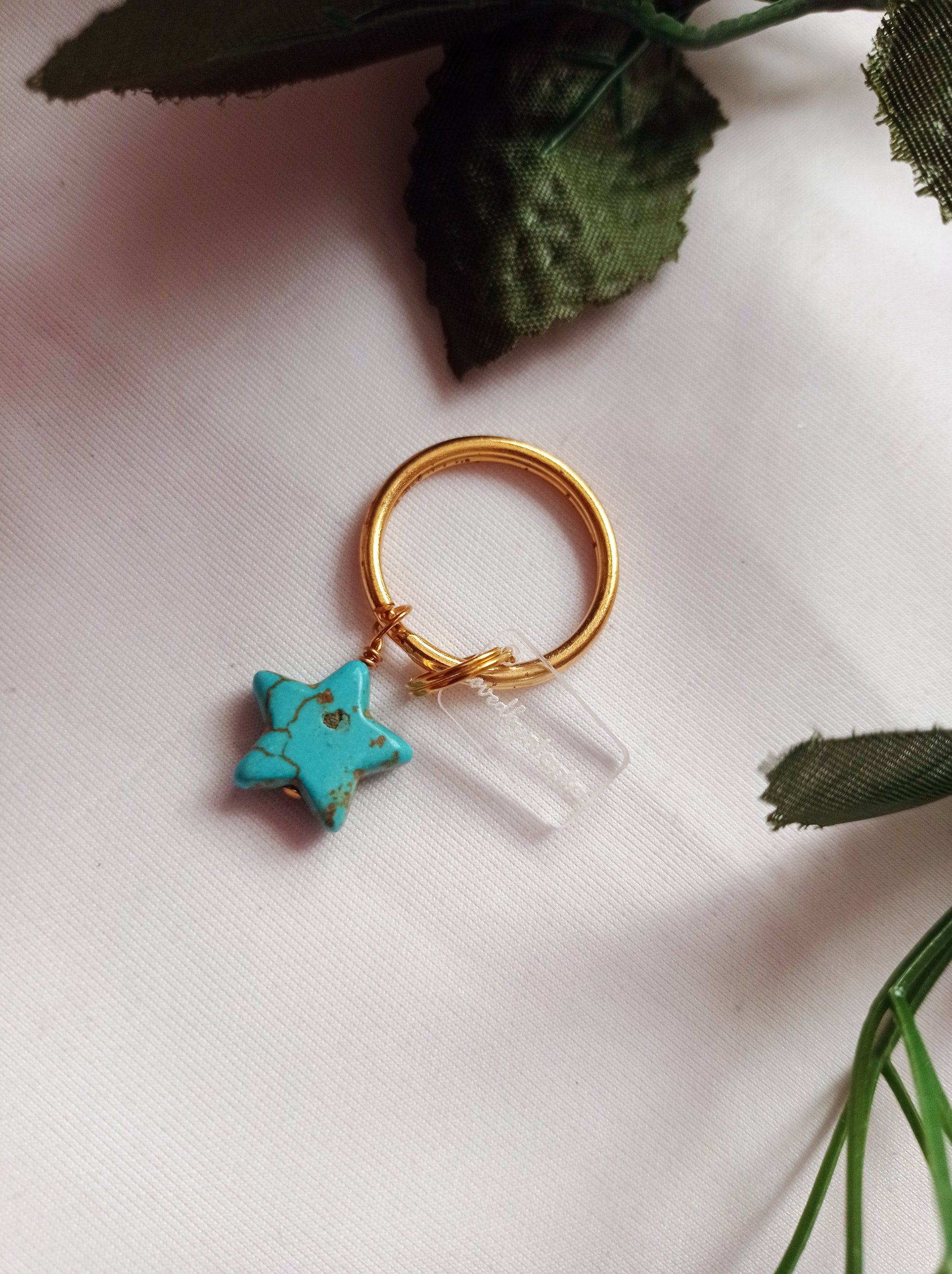 Blue star keychain, keychain accessory, star-shaped keychain, trendy keychain | by lovedbynlanla-2