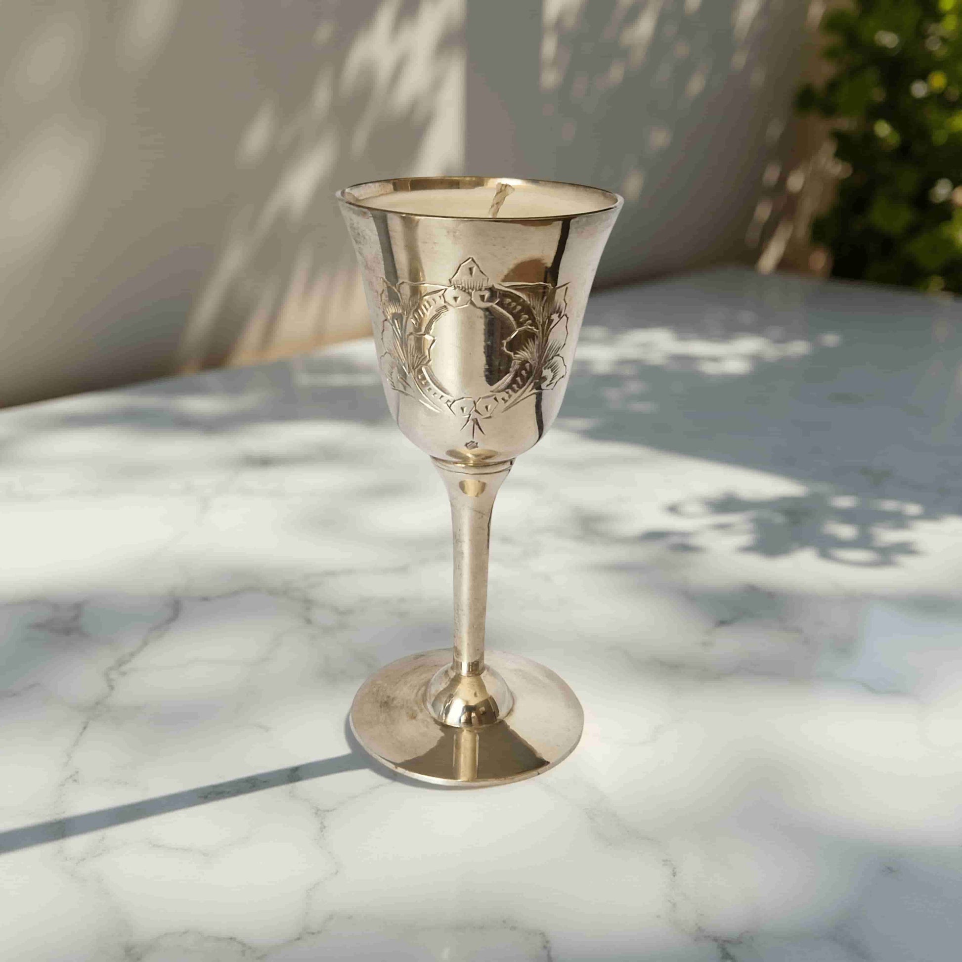 Silver Goblet Scented Candles-1